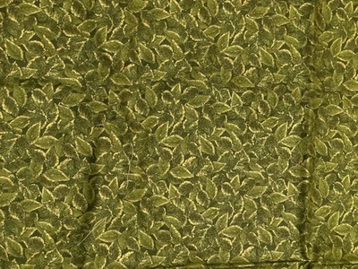 Green Leaves Kensington Studios Quilting Treasures 26 Inches X 42 Inches Wide - Image 1 of 4