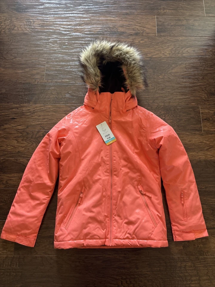 Chaqueta Esquí Niña Roxy Talla 14/XL Color Coral Foto 1 de 4