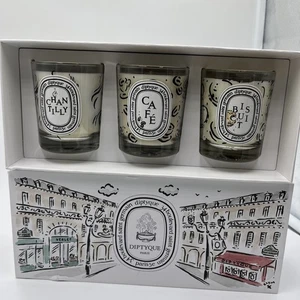 Diptyque Candle Set Of 3x2.4oz Not Sealed  - Picture 1 of 3