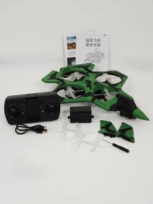 Fighter Quadcopter Jet Drone HD Camera Brushless Motor FPV Flight - Image 1 of 4