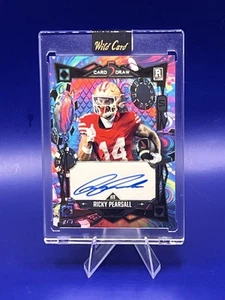 Ricky Pearsall 2024 Wild Card 5 Card Draw Easter Spring Edition 1/1 Rookie Auto - Picture 1 of 8