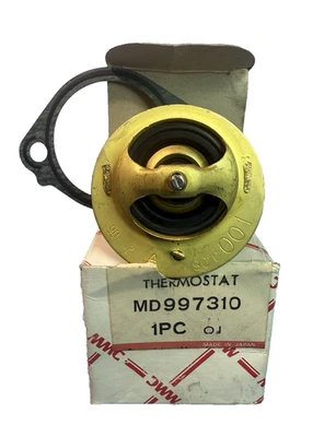 Genuine Mitsubishi Thermostat MD997310 Fits 3000GT Stealth Montero Diamante 3.0L - Image 1 of 4