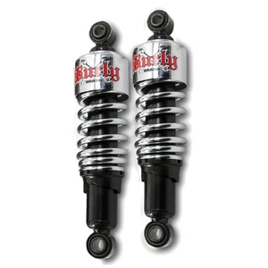 Burly B28-1202 10.5" Chrome Slammer Shocks Dyna 91-11 (B28-1202) - Picture 1 of 2