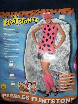 Disfraz de THE FLINTSTONES atrevido PIEDRA GUIJARROS para adulto talla pequeña de Rubie’s Foto 1 de 4
