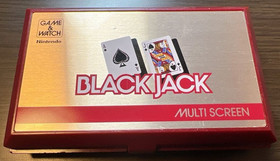 Nintendo Game AND & Watch BJ-60 Black jack Multi Screen - Vintage Game Blackjack