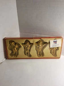 Set di 4 ornamenti color oro - CHERUBINI STRUMENTI DA GIOCO - plastica dura - Foto 1 di 12