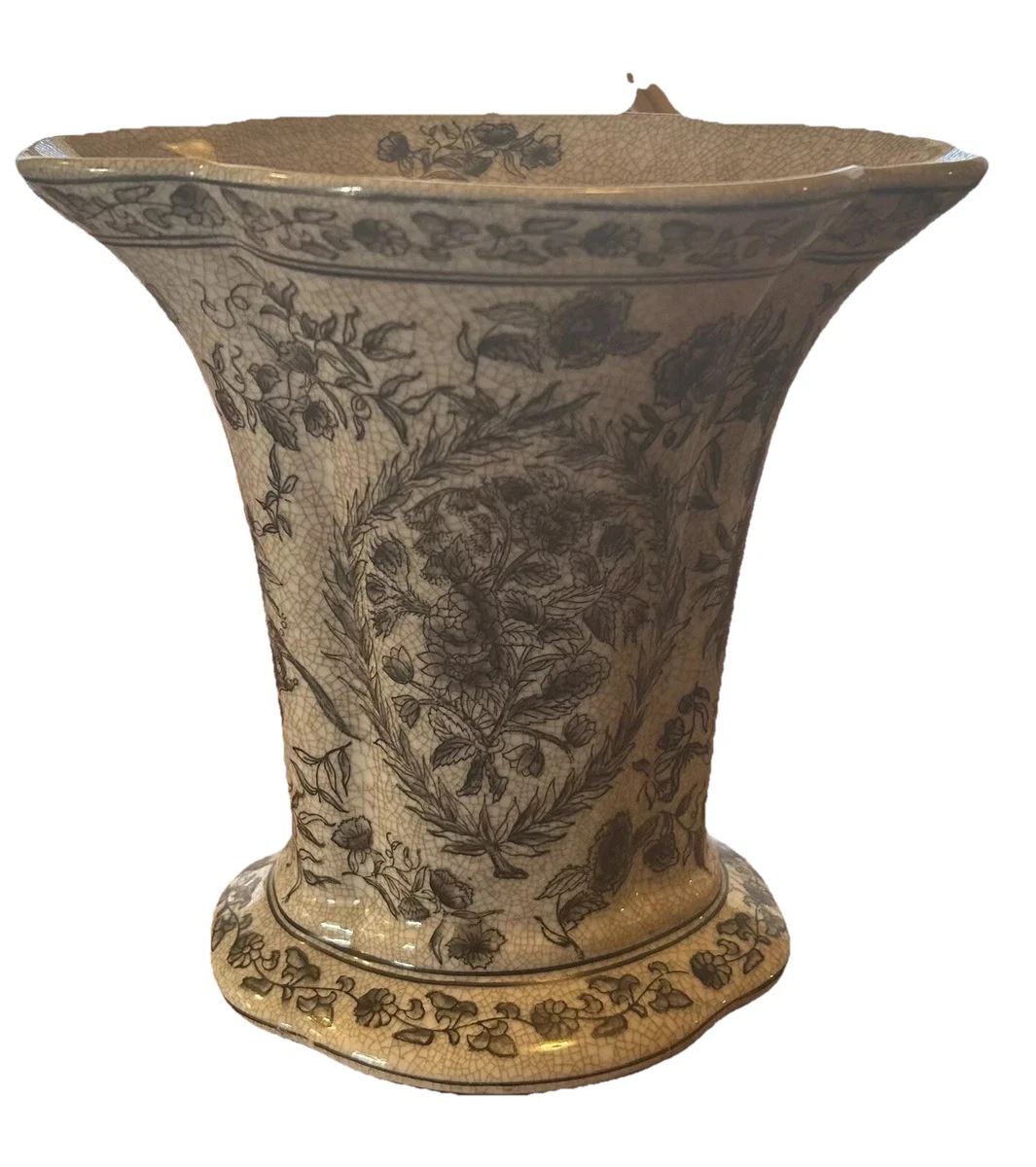 陶瓷黑色古董原创中国风花瓶| eBay