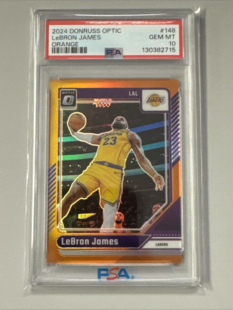 Panini LeBron James 10 Graded Basketball Sports Trading Cards