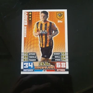 đŸ’¥Robbie Brady Hull City FC Match Attax 2014/15 Football Card #121 - Picture 1 of 1
