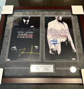Richie Roberts & Frank Lucas Signed "American Gangster" Photo Collage PSA/DNA - Picture 1 of 2