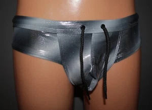 MANSTORE M 2324 Lettera sfacciata spiaggia argento M L o XL - Foto 1 di 2