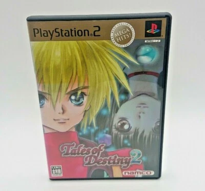 Tales of Destiny 2 MEGA HITS! Version PS2 Game + Manual PlayStation 2 Japan  - Image 1 of 4