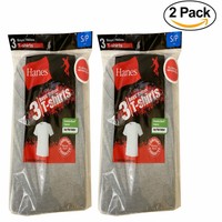 B213N8 3 Free Hanes Boys ComfortSoft Crewneck Undershirt 8-Pack