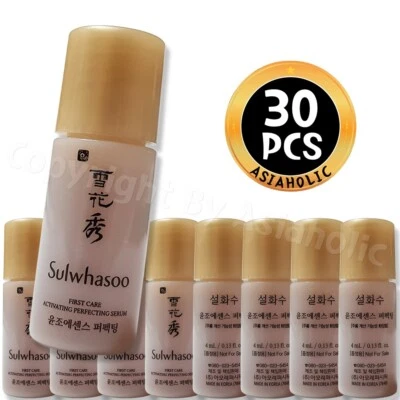 Sulwhasoo First Care Activating Perfecting Serum 4ml x 30pcs (120ml) Sample New - image 1 of 4