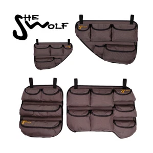 for Dacia Dokker window pockets organizers 4 pieces Storage Bag Holder She-Wolf - Bild 1 von 12