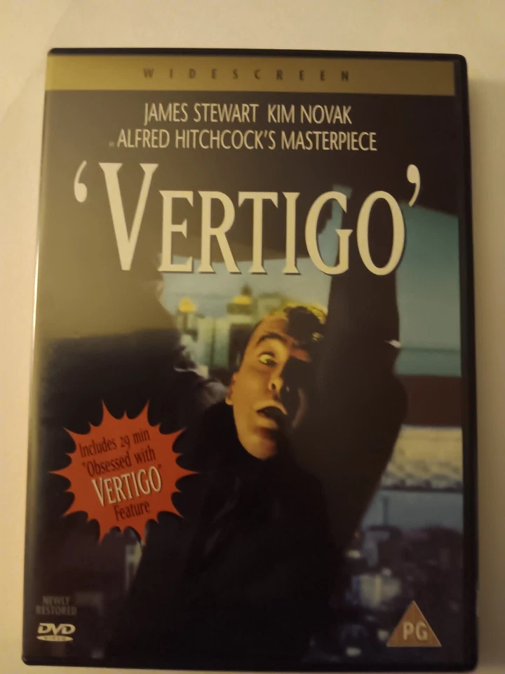 Vertigo - DVD James Stewart. In great condition free postage.  - Image 1 of 1