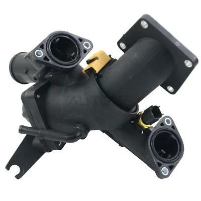 Ajuste para Jaguar 2006/2007/2008/2009 XJ8 4,2 L toma de agua y carcasa del termostato Foto 1 de 4