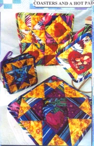 Vendedores de posavasos Danville y una almohadilla caliente ~ Diseñado por Susie M Robbins - Imagen 1 de 3