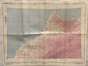 Vintage RAF Karte Großer Atlas Blatt 420 1. Auflage September 1951 (A1) - Bild 1 von 5