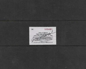 State Hunting/Fishing Revenues: AZ - 1993 Two Pole Fishing ($4) - Used - Picture 1 of 1