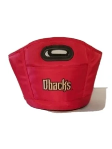Dbacks Insulated Beverage Tote Cooler MLB Arizona Diamondbacks Red Picnic Bag - Picture 1 of 10
