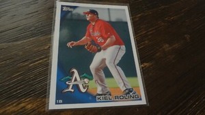 2010 TOPPS #  122 KIEL ROLING   BASEBALL CARD