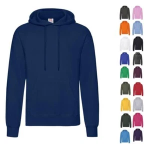 Sudaderas clásicas con capucha Fruit of the Loom para hombre | Suéter jersey con capucha liso - Imagen 1 de 66