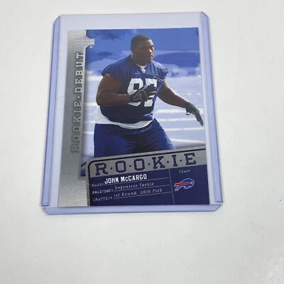 2006 Upper Deck #111 John McCargo DT Rookie Football Buffalo Bills NM OR BETTER - Image 1 of 2