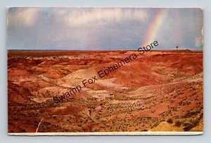 Postkarte bemalt Wüste Northern Arizona Highway 66 in der Nähe von Holbrook - Bild 1 von 2