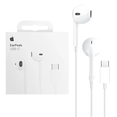 Original Apple EarPods mit USB-C TYP-C weiss für iPhone 15 16 Serien - Bild 1 von 4