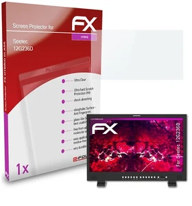 atFoliX Pellicola Vetro per Seetec 12G236D 9H Armatura di protezione - Afbeelding 1 van 3