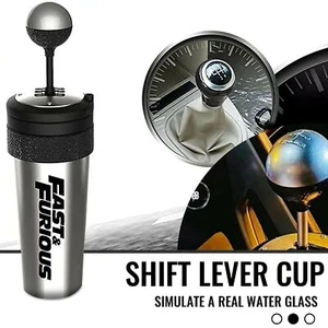 650ML Fast and Furious 9 Movie Water Cup with Straw And Lid Rocker Shift New! - Picture 1 of 9