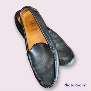 Mocasines para conducir Allen Edmonds Castine para hombre de cuero negro talla 10 - Imagen 1 de 10