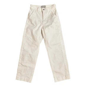 Everlane The Straight Leg Crop Jeans White Denim High Rise Size 0 - Picture 1 of 5