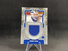 2012-13 ITG IN THE GAME BETWEEN THE PIPES GRANT FUHR SILVER GAME-USED JERSEY