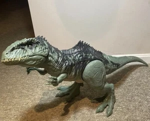Jurassic Park T Rex Dominion 2020 Mattel Super Colossal 39/40" Giganotosaurus - Picture 1 of 21