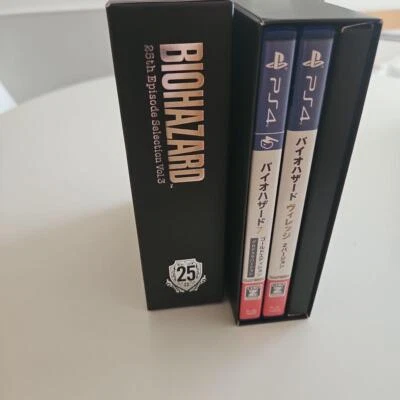 Resident Evil 25th Episode Selection Vol.3 PS4 Used Japan Biohazard RE7 RE8 Rev2 - Image 1 of 2