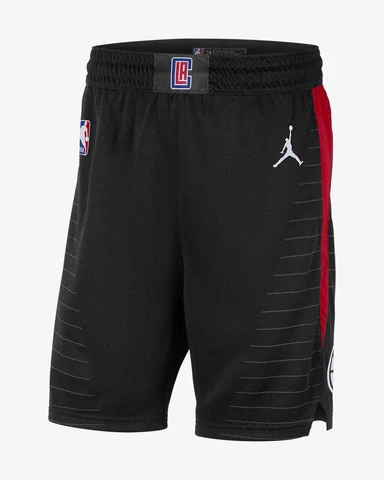 Jordan Men Los Angeles Clippers Dri-Fit Statement Edition Shorts Size Large Cover