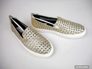 Rachel Zoe RZB-000397 Burke Cracked Nappa Slip-ons Lightgold Damen Sneaker Gr.39 - Bild 1 von 1