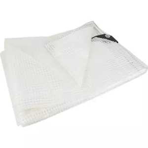 TRISTAR Leno Clear Transparent Waterproof Tarpaulin 4m x 10m 175GSM - Picture 1 of 1