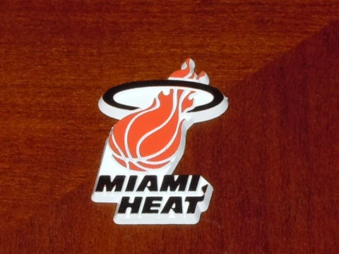MIAMI HEAT Vintage RARE NBA RUBBER Basketball FRIDGE MAGNET Standings Board Cover