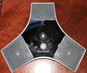 NI Polycom 2201-23313-002 Video Conferencing HDX External Conference Microphone - Picture 1 of 2