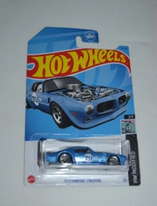 HOT WHEELS 2023 HW MODIFIED 2/5 - 1970 PONTIAC FIREBIRD BLUE - Picture 1 of 6