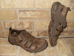 NEW MERRELL TELLURIDE WRAP SANDAL MEN'S 8 D/CLAY BROWN HOOK &LOOP STRAP MSRP$100 - Picture 1 of 5