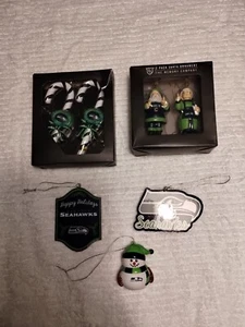 2014 Seattle Seahawks Weihnachtsschmuck Posten - Bild 1 von 8