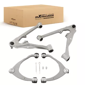 Brazos de control delanteros de aluminio 4 piezas para Chevy Silverado Sierra 1500 2014-2015 2016 - Imagen 1 de 12