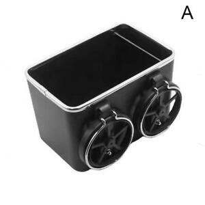 Car Multifunctional Armrest Storage Tissue Box Drawer Box Water Cup Holders new