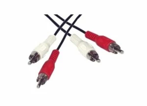 10m Cinchkabel - 2x Cinchstecker / 2x Chinch 10,0m - Bild 1 von 1