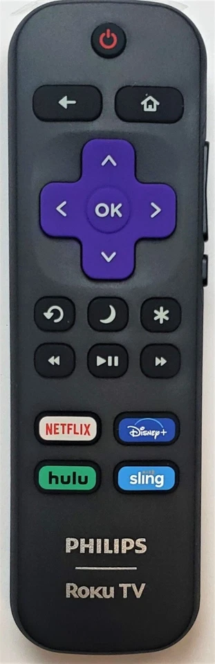 OEM Replacement TV Remote Control For Philips Roku TV URMT21CND019