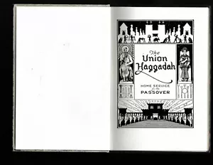 Central Conference Of American Rabbis UNION HAGGADAH  1st Edition Revised 1923 - Picture 1 of 4